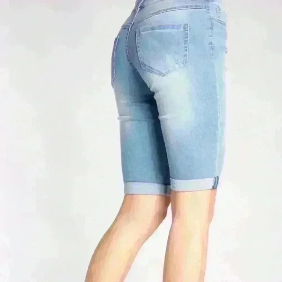 Carreli Jeans Sarah Bermuda shorts womens size 28/4 - Picture 2 of 10